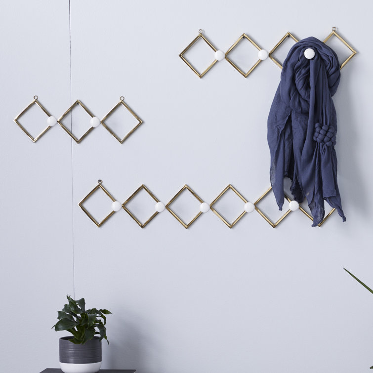 10 hook coat online rack